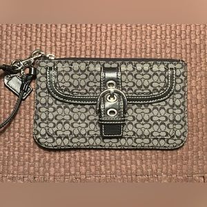 Signature Coach wristlet
